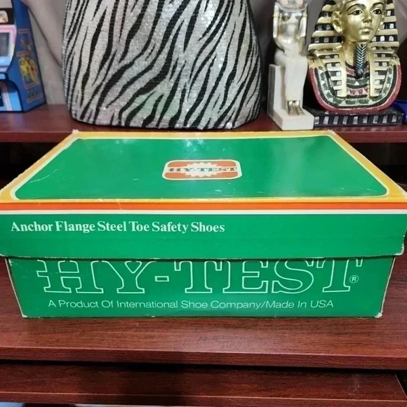 Hy-test Vintage Mens Steel toe leather boots - Picture 5 of 11